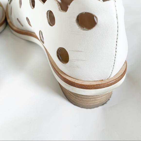 GORMAN Punch Brogue in White 37 - Picture 8 of 14